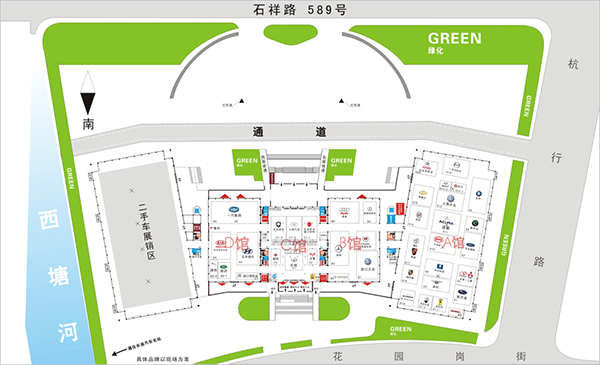 展臺選址，圖源網絡