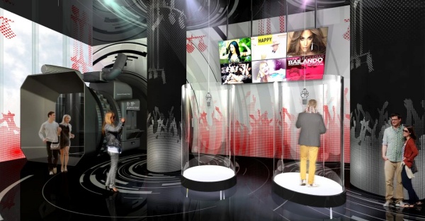 宇宙藝術(shù)主題展廳概念設(shè)計方案