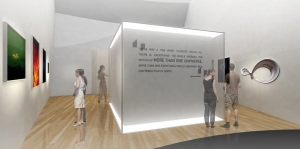 宇宙藝術(shù)主題展廳概念設(shè)計方案