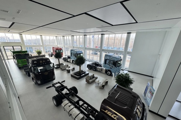 一汽解放重卡展廳設計案例分享