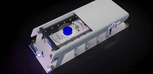 科技環保光伏產業展臺設計方案