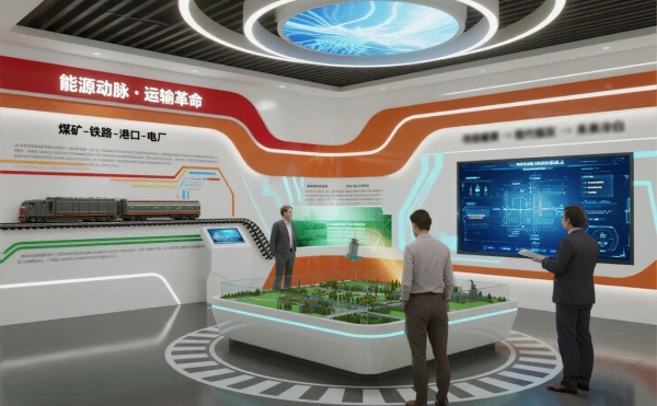 華能煤碳展廳設(shè)計(jì)