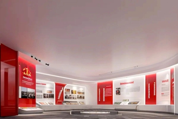 現代黨建展廳開啟黨建新視界