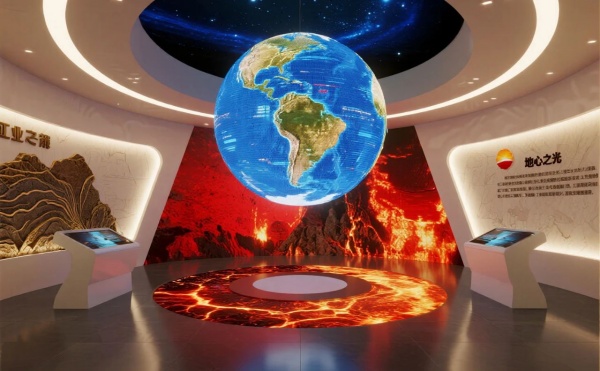 中石油地?zé)衢_發(fā)展廳設(shè)計(jì)