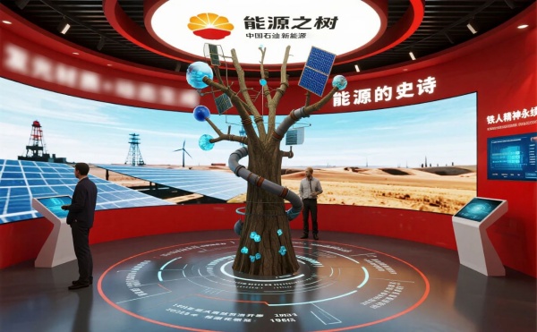 石油新能源展廳設計的“能源大腦”有多強？