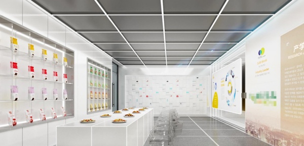 食品企業展廳設計
