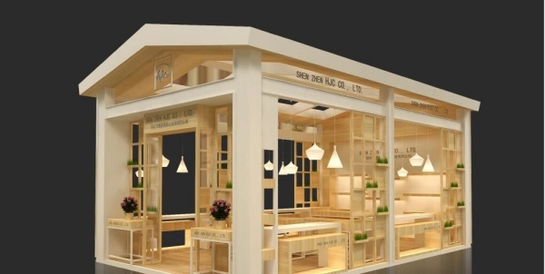 展廳設計以自然為韻，打造溫馨質感空間