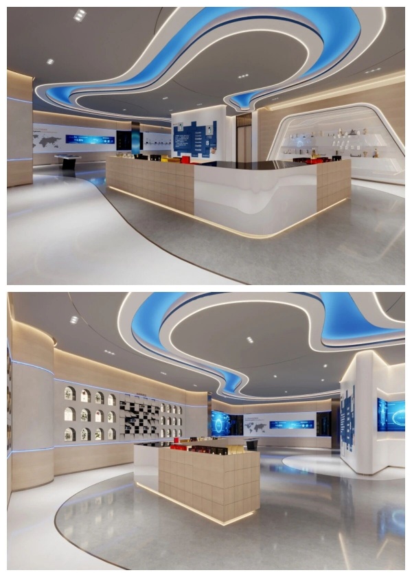 一正藥業展廳在科技與藝術交織中，解碼生命健康的未來圖景