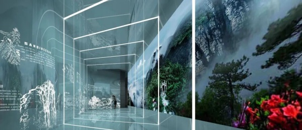 山水主題展館場景設(shè)計