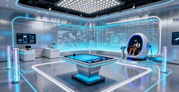 智能硬件企業展廳設計怎么做才能凸顯科技先鋒感？